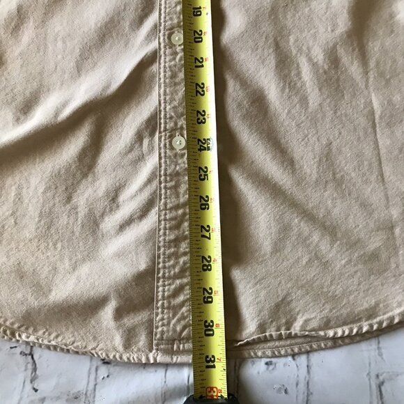 Devon & Jones Chambray Woman’s Shirt Size Medium Embroidered Horses - Picture 8 of 9